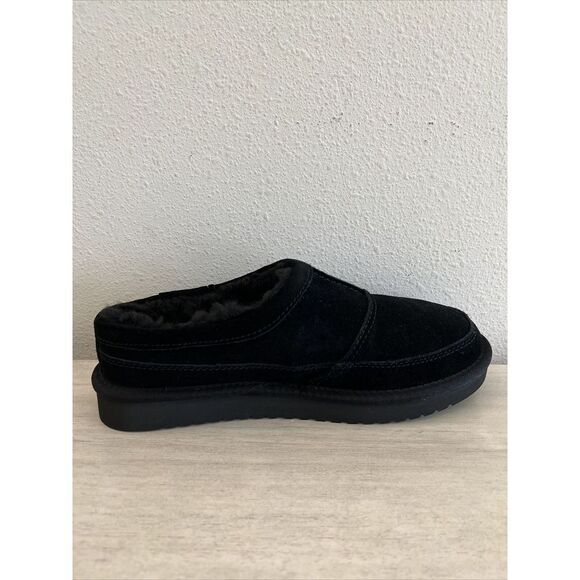 Koolaburra by UGG 1115871 Men's Sz 8 Graisen Slippers BLACK - Picture 2 of 13